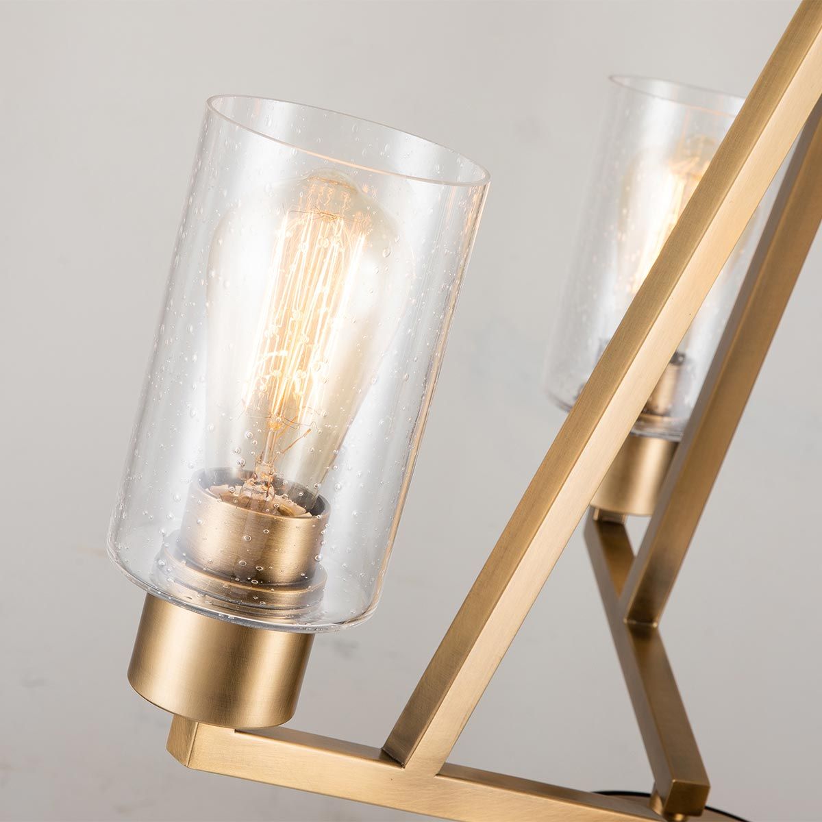 Kichler Deryn 3 Light Chandelier - Natural Brass