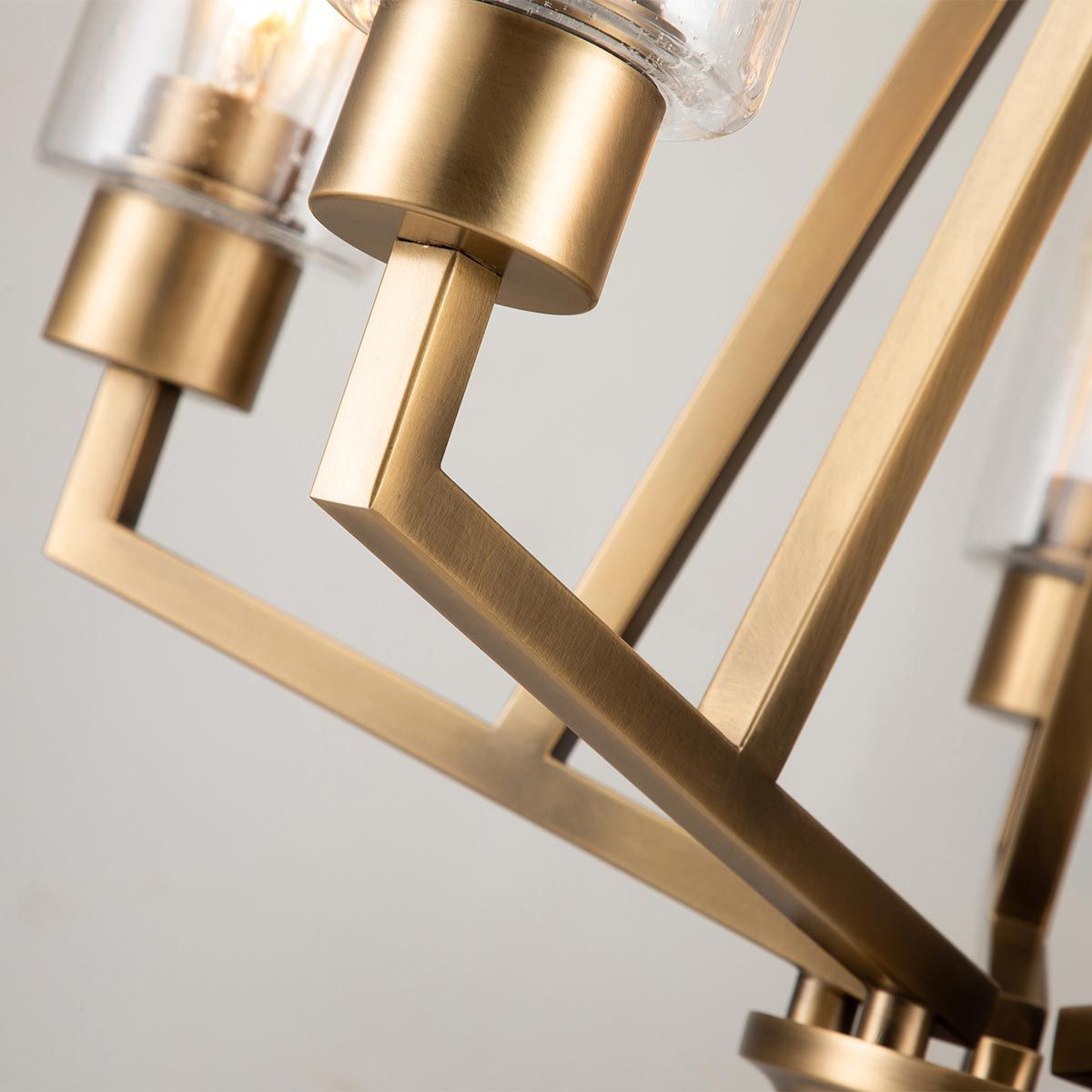 Kichler Deryn 5 Light Chandelier - Natural Brass