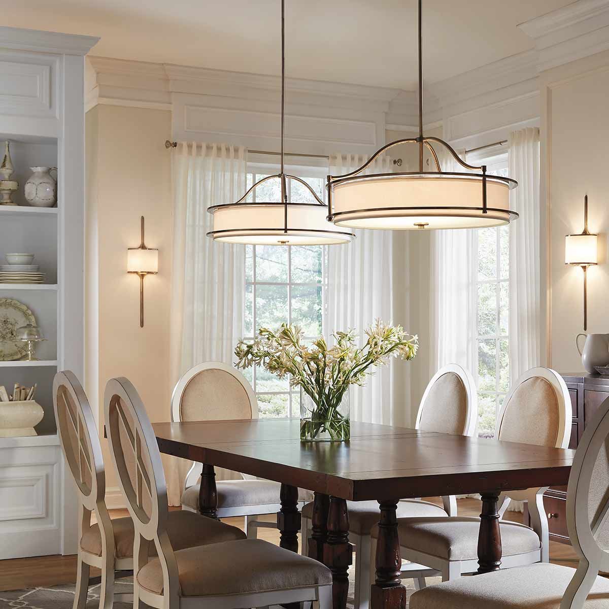 Kichler Emory 4 Light Chandelier / Semi Flush - Olde Bronze
