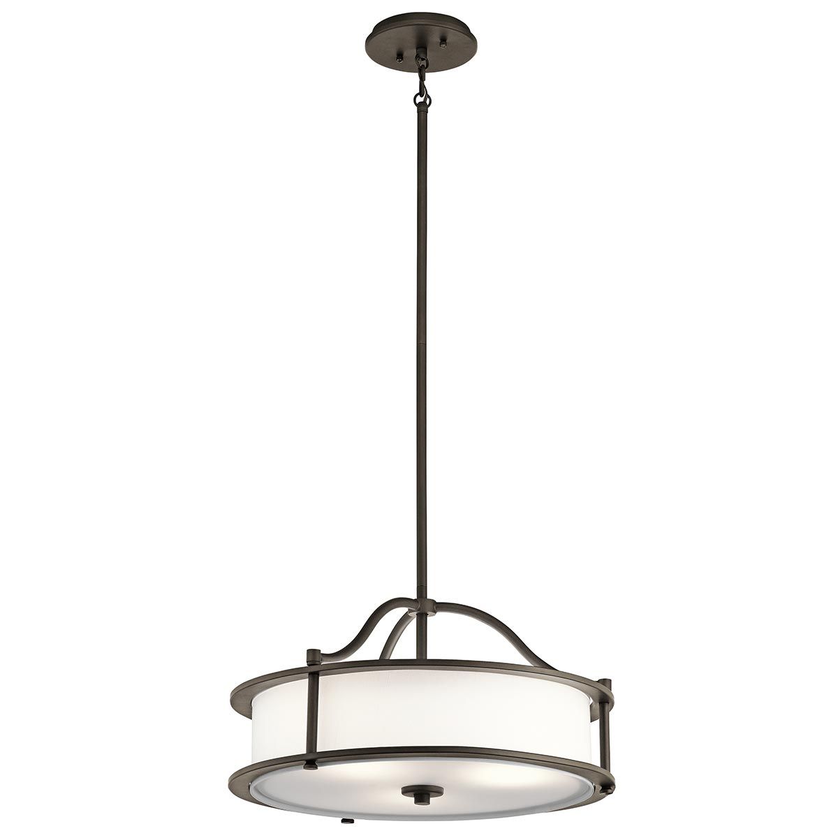 Kichler Emory 3 Light Pendant / Semi Flush - Olde Bronze