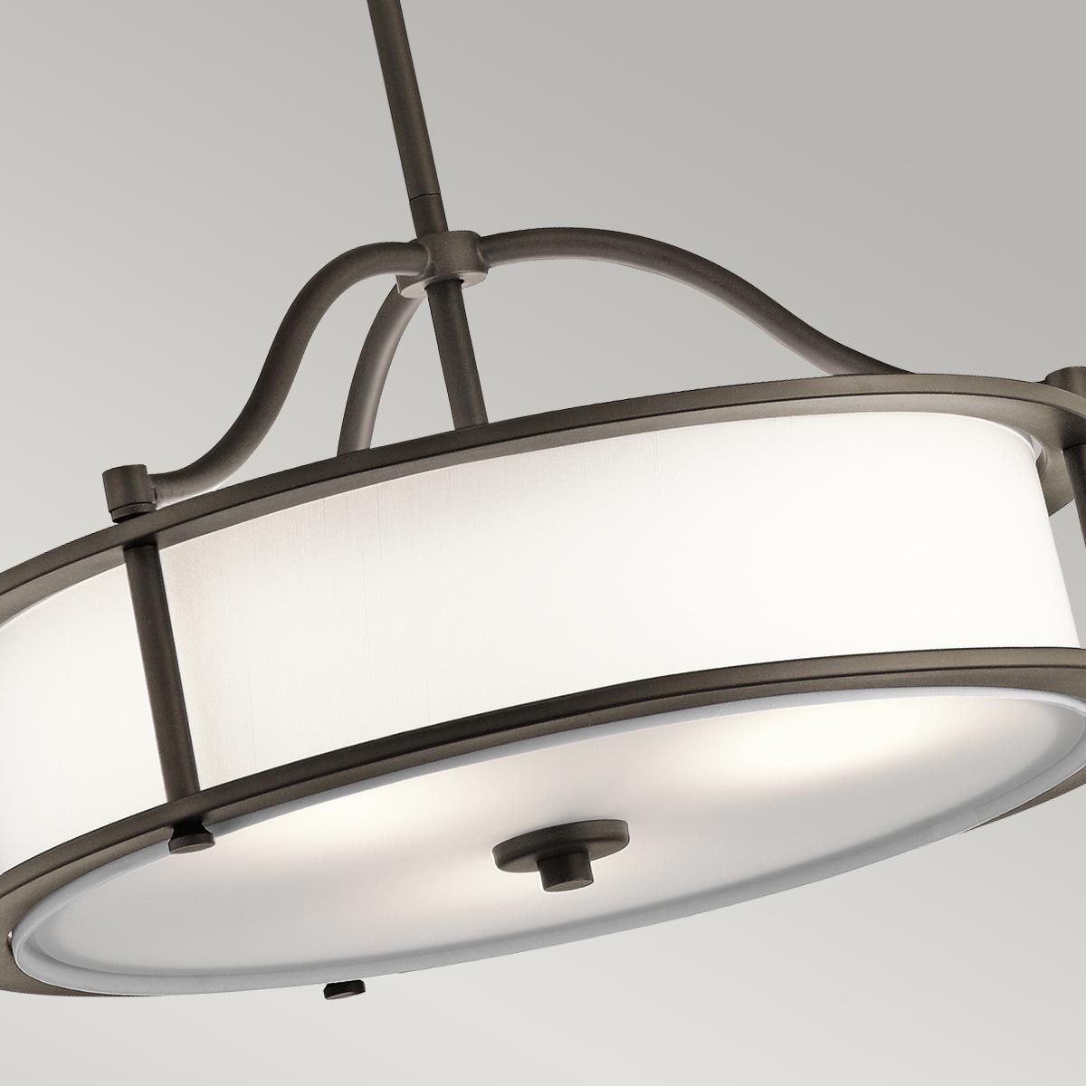 Kichler Emory 3 Light Pendant / Semi Flush - Olde Bronze