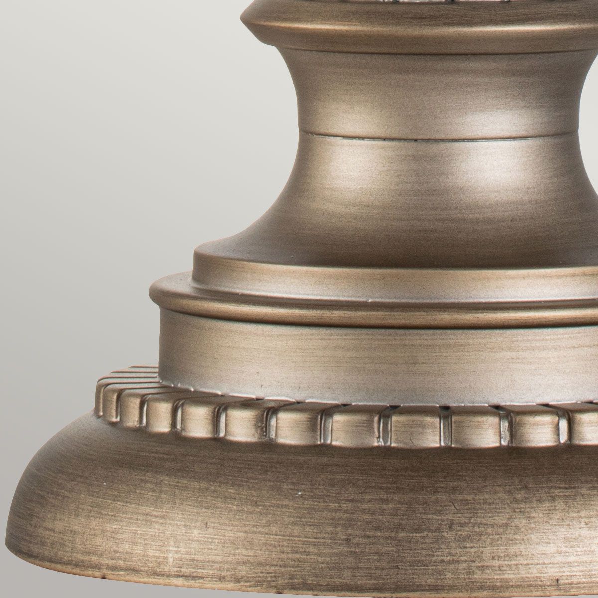 Kichler Halleron 3 Light Pedestal Lantern - Burnished Bronze