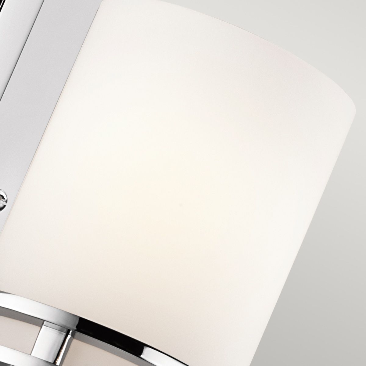 Kichler Hendrik Single Bathroom Wall Light - Polished Chrome