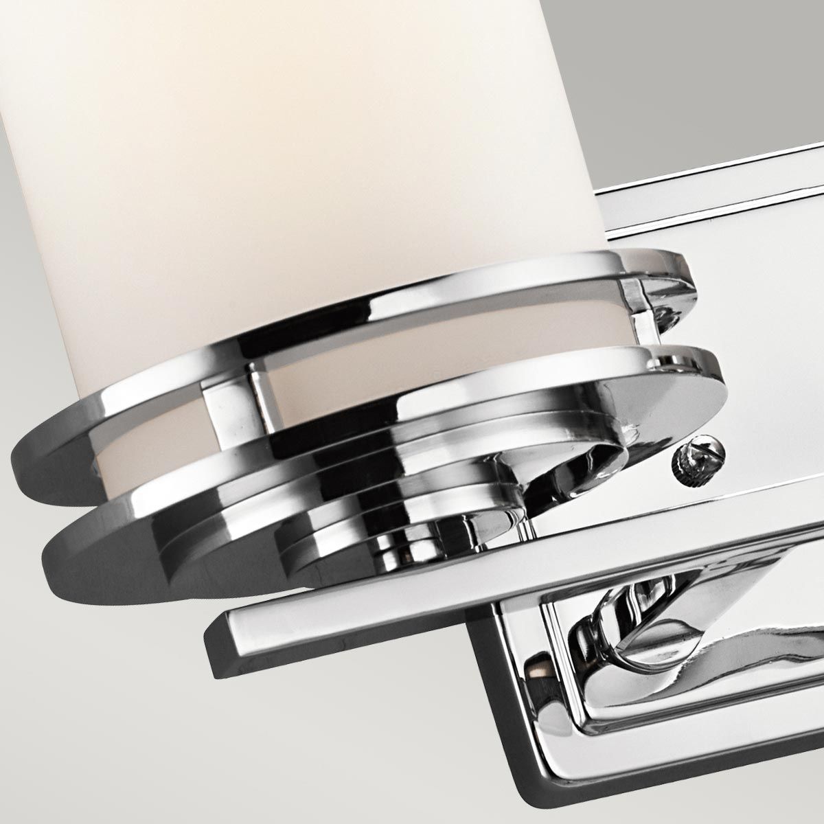 Kichler Hendrik 2 Light Bathroom Wall Light - Polished Chrome
