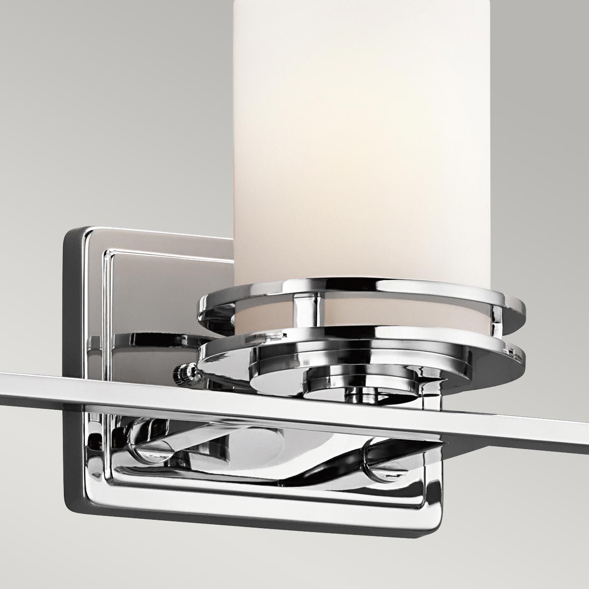 Kichler Hendrik 3 Light Bathroom Wall Light - Polished Chrome