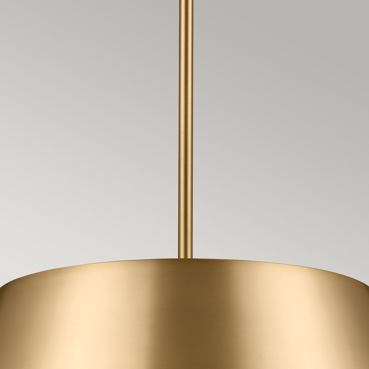 Kichler Luella 3 Light Duo-Mount Pendant - Brushed Natural Brass