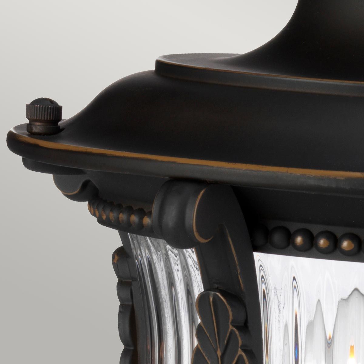 Kichler Luverne Single Pedestal Light - Oil Rubbed Bronze