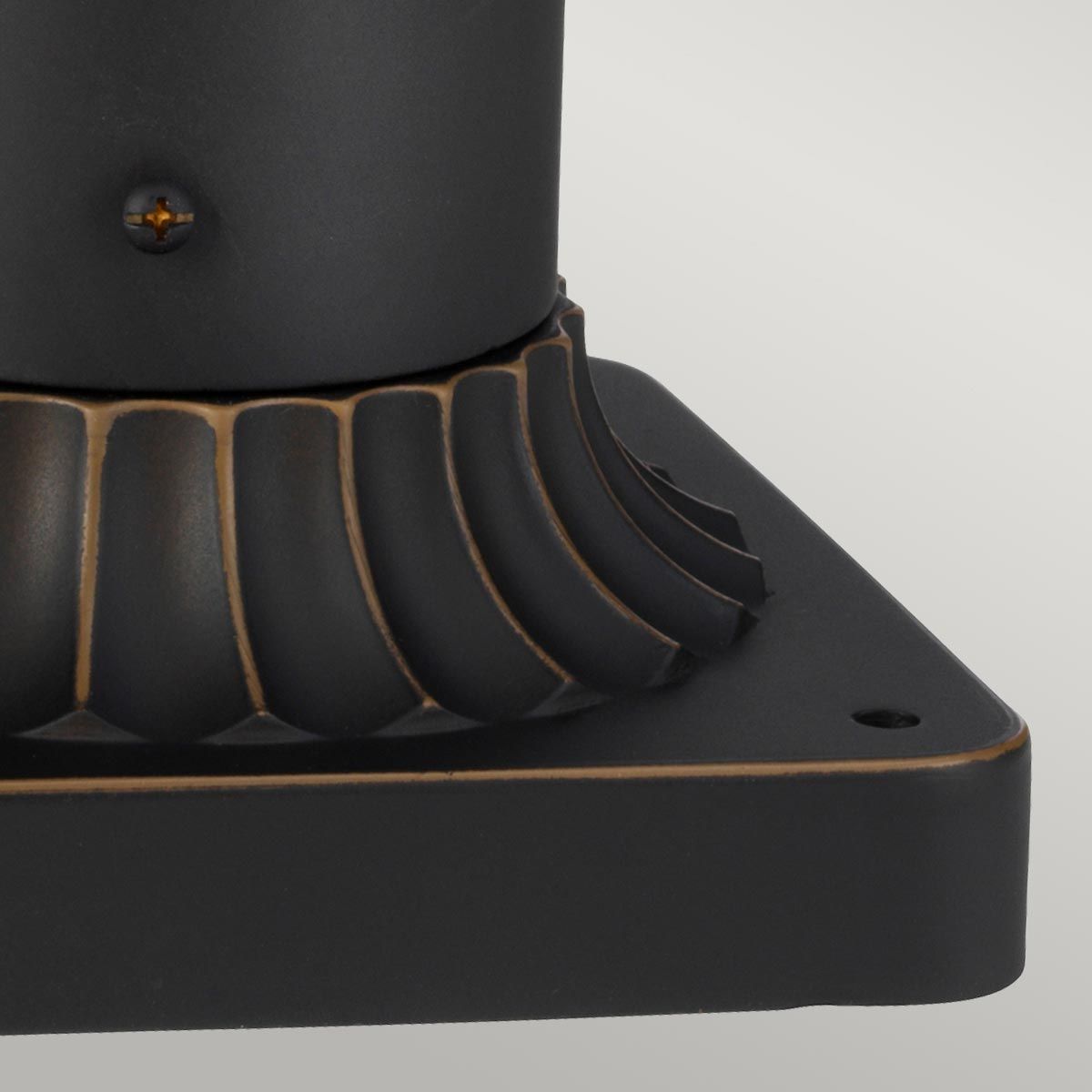 Kichler Luverne Single Pedestal Light - Oil Rubbed Bronze