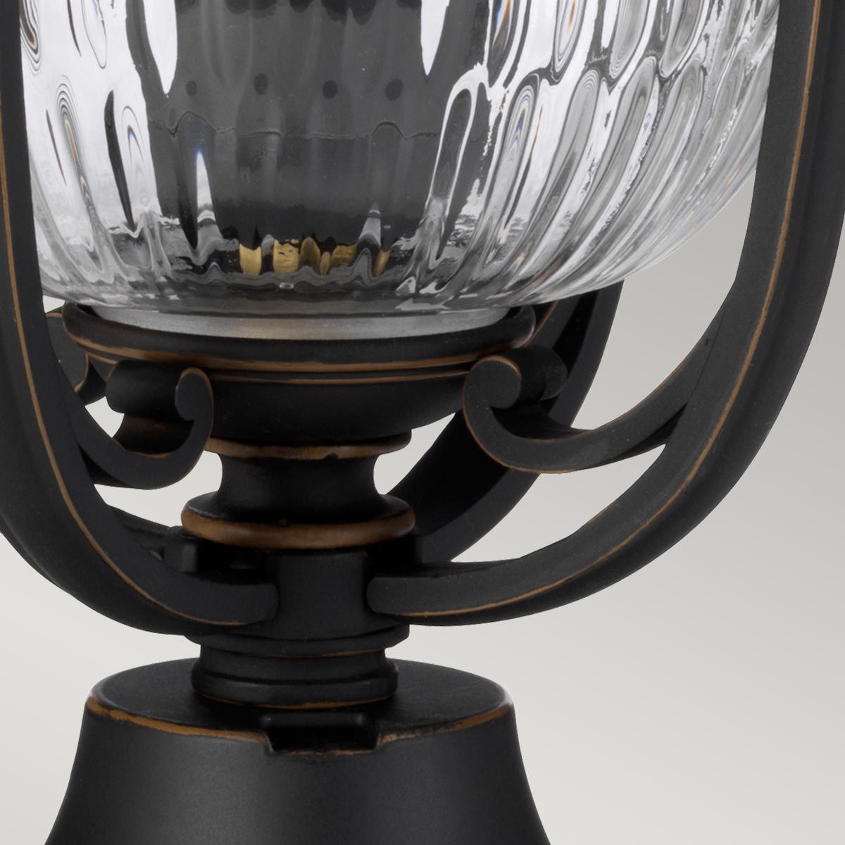 Kichler Luverne Single Pedestal Light - Oil Rubbed Bronze