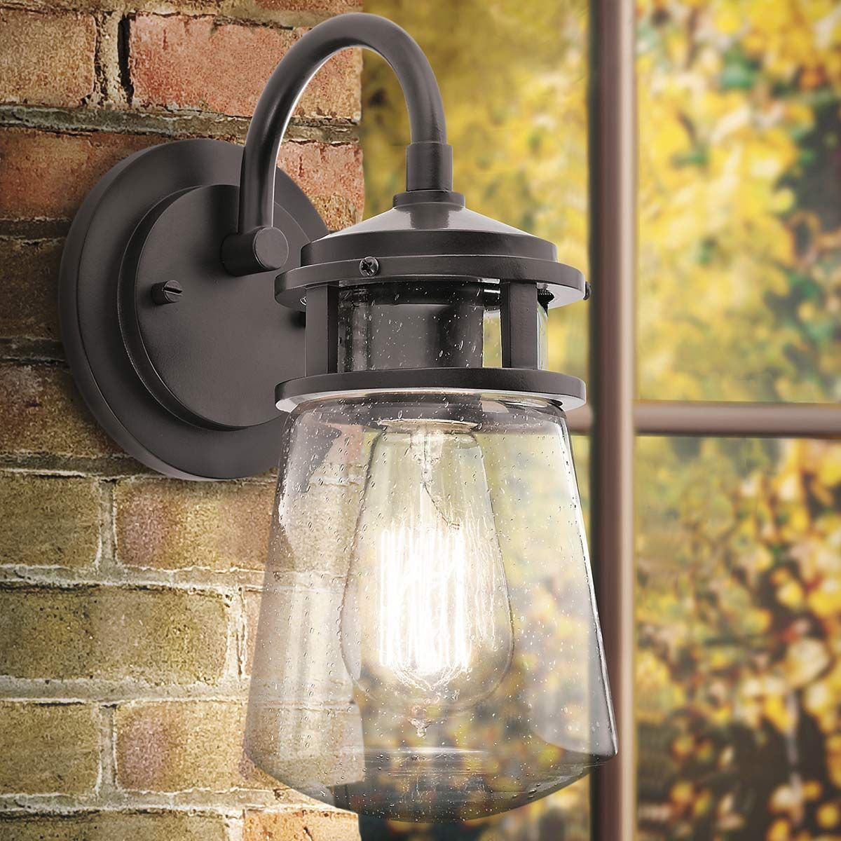 Kichler Lyndon Single Medium Wall Lantern - Architectural Bronze
