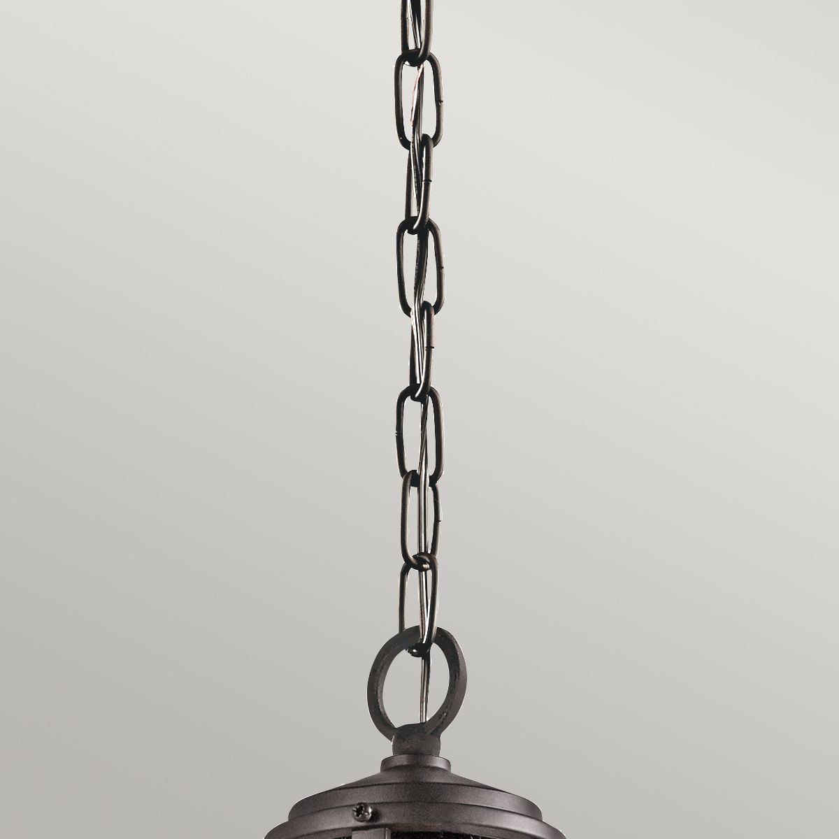 Kichler Lyndon Single Small Chain Lantern - Architectural Bronze