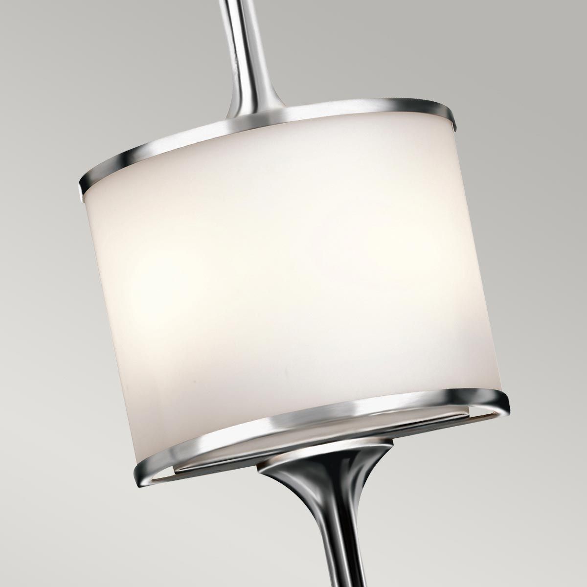 Kichler Mona 2 Light Large Bathroom Wall Light - Polished Chrome