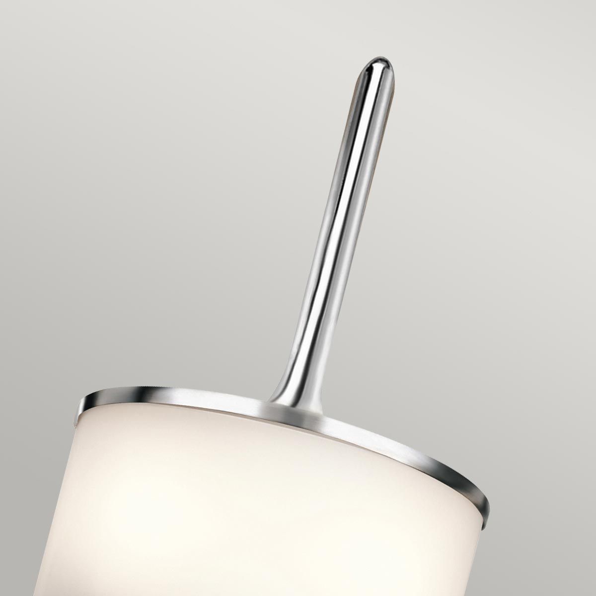 Kichler Mona 2 Light Small Bathroom Wall Light - Polished Chrome