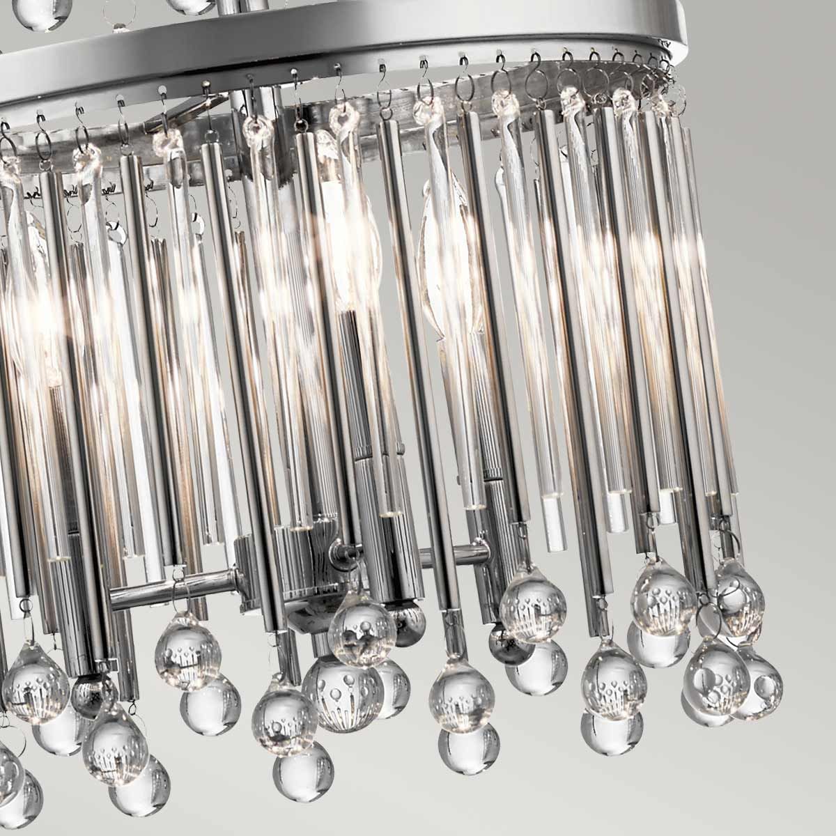Kichler Piper 18 Light Chandelier / Pendant - Polished Chrome