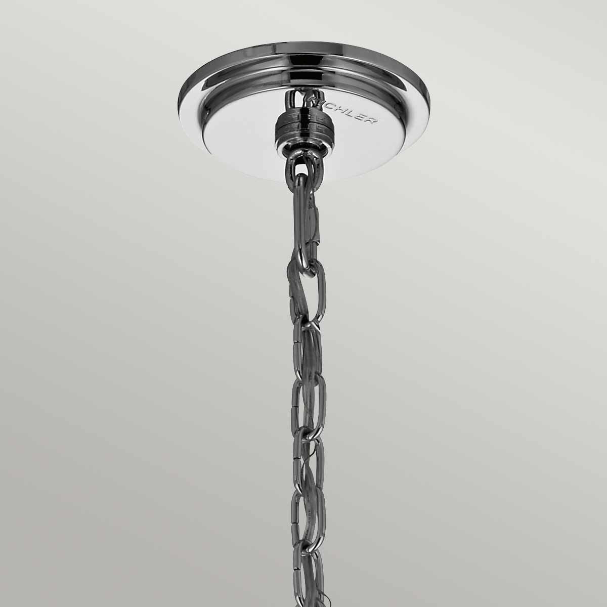 Kichler Piper 6 Light Chandelier / Pendant - Polished Chrome