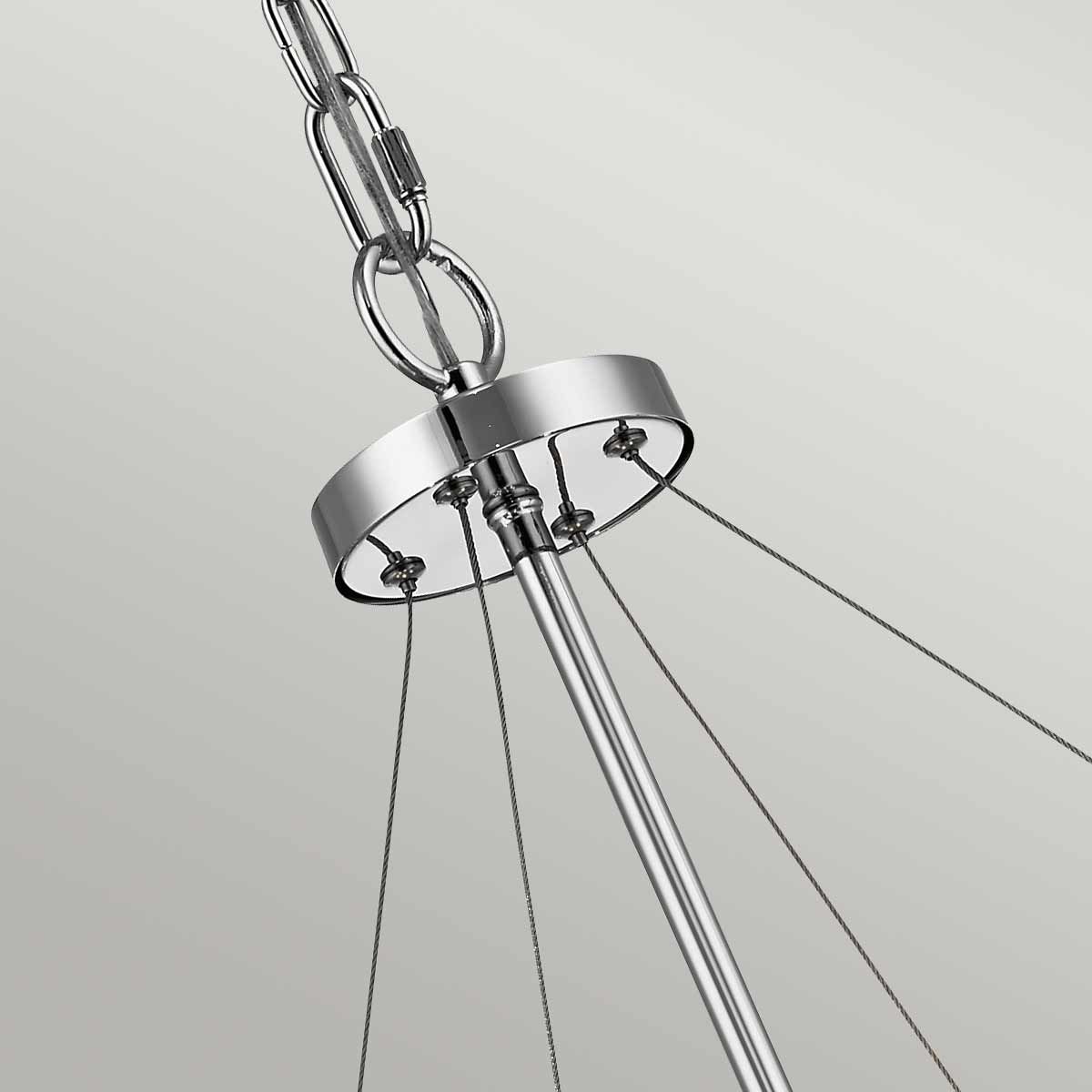 Kichler Piper 6 Light Chandelier / Pendant - Polished Chrome