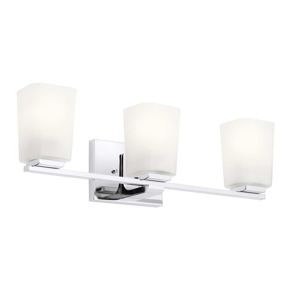 Kichler Roehm 3 Light Bathroom Wall Light - Polished Chrome