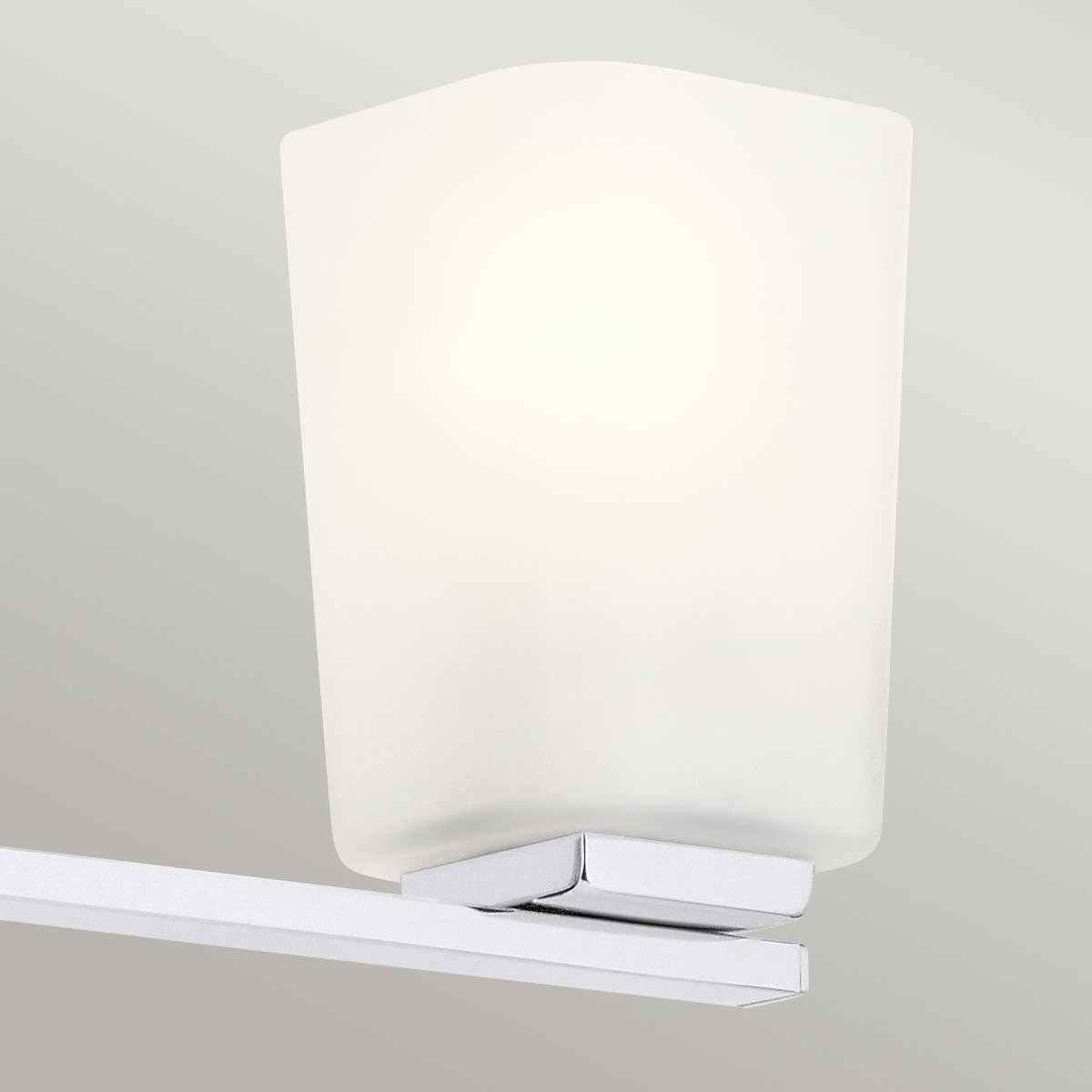 Kichler Roehm 3 Light Bathroom Wall Light - Polished Chrome