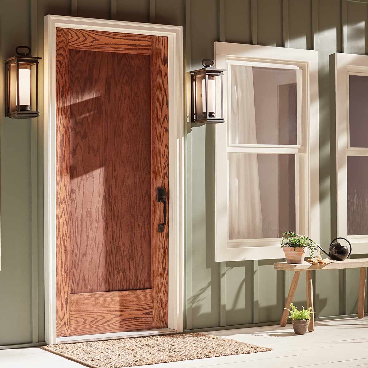 Kichler South Hope Single Medium Wall Lantern - Oil Rubbed Bronze