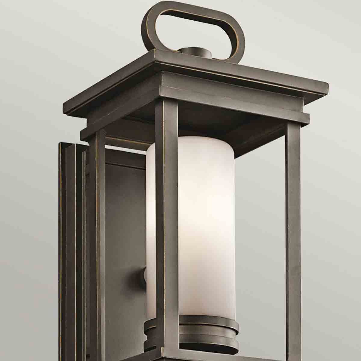 Kichler South Hope Single Small Wall Lantern - Oil Rubbed Bronze