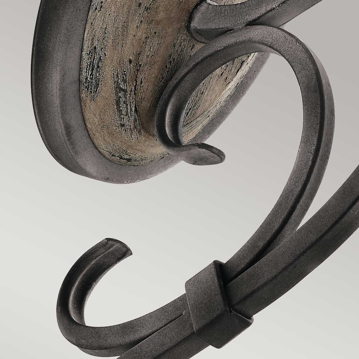 Kichler Taulbee Single Wall Light - Weathered Zinc