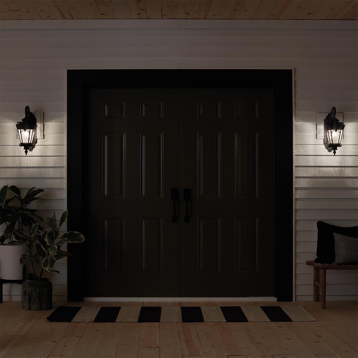 Kichler Tournai 2 Light Large Wall Lantern - Londonderry
