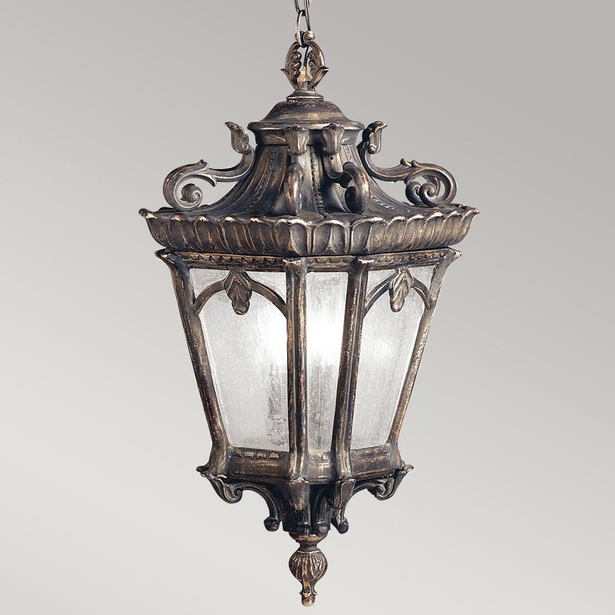 Kichler Tournai 3 Light Extra Large Chain Lantern - Londonderry