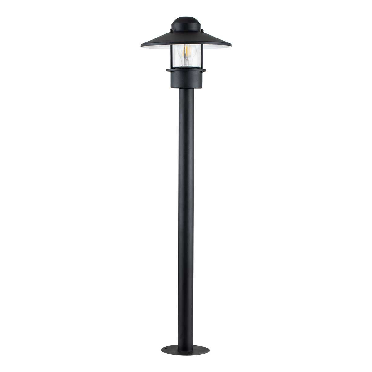 Elstead Klampenborg Single Bollard - Black