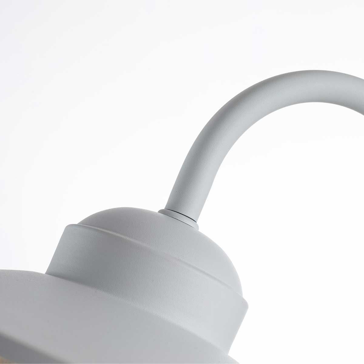 Elstead Klampenborg Single Wall Lantern - White