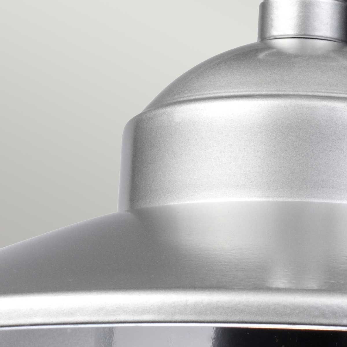 Elstead Klampenborg Single Chain Lantern - Silver