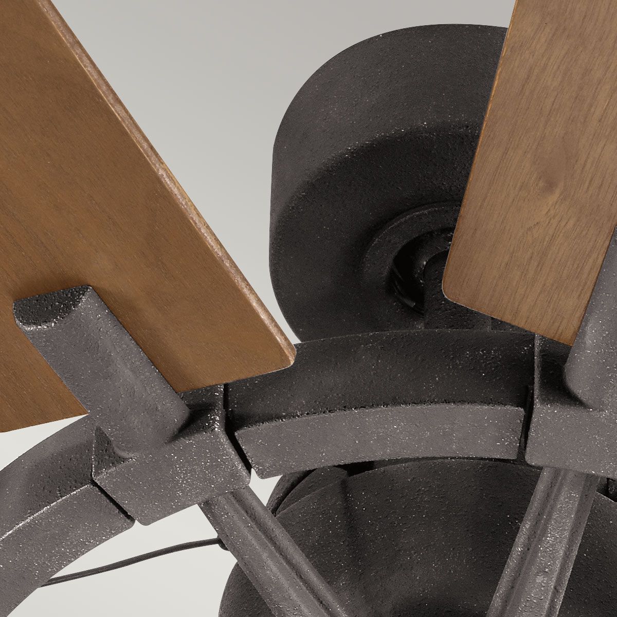 Kichler Gentry 65" Fan - Weathered Zinc