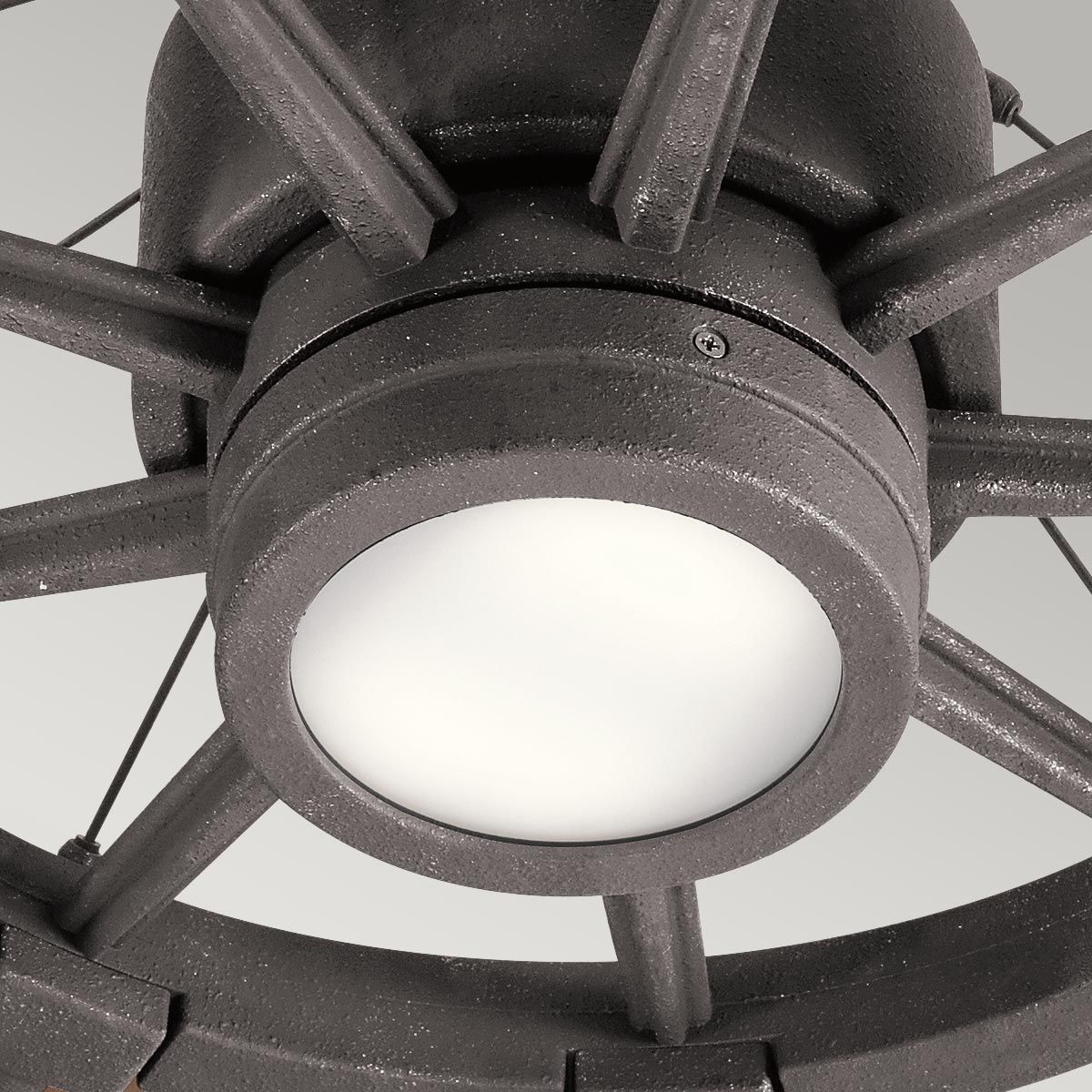 Kichler Gentry 65" Fan - Weathered Zinc