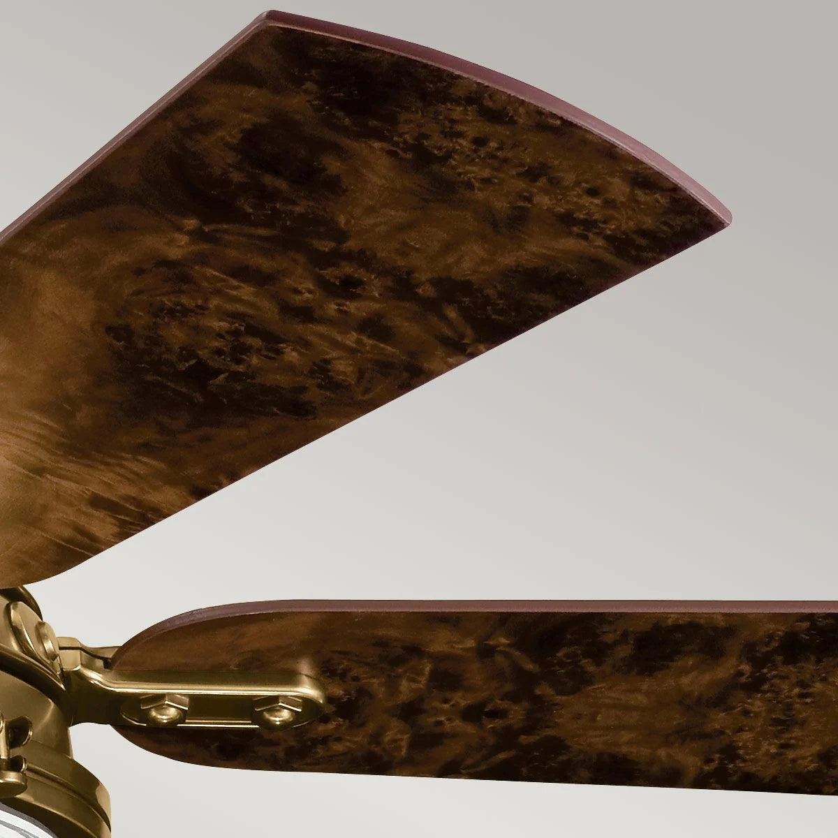 Kichler Hatteras Bay 56" LED Fan - Burnished Antique Brass