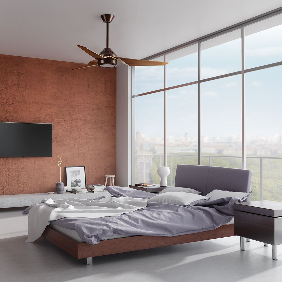 Kichler Jade 60" LED Fan - Oil Brushed Bronze