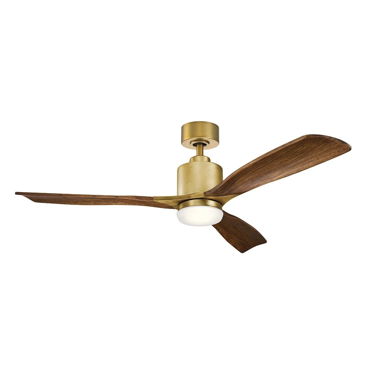 Kichler Ridley II 52" Fan - Natural Brass