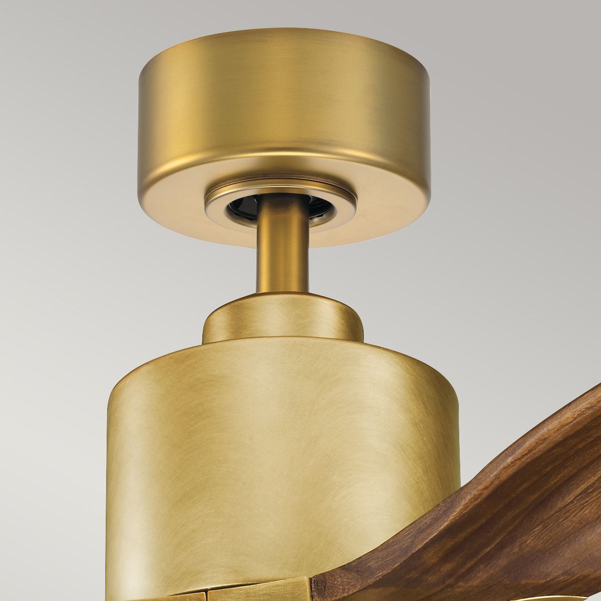 Kichler Ridley II 52" Fan - Natural Brass