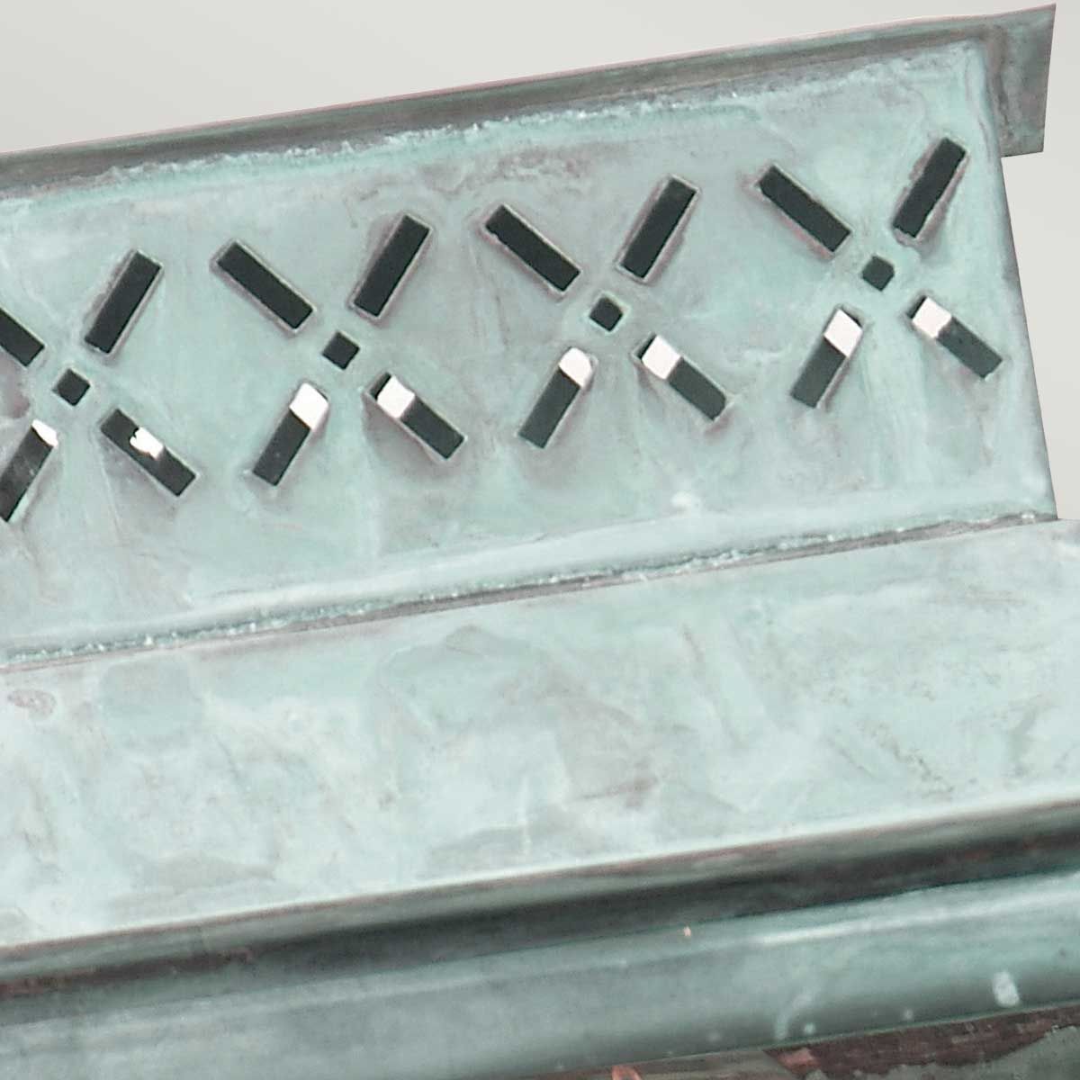 Elstead Lambeth Palace Single Wall Lantern - Verdigris