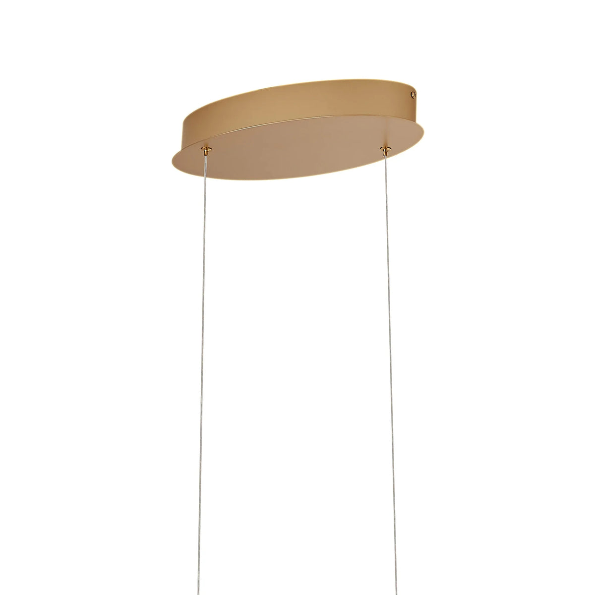 Fabula Laven Double Wave Pendant Light – Gold