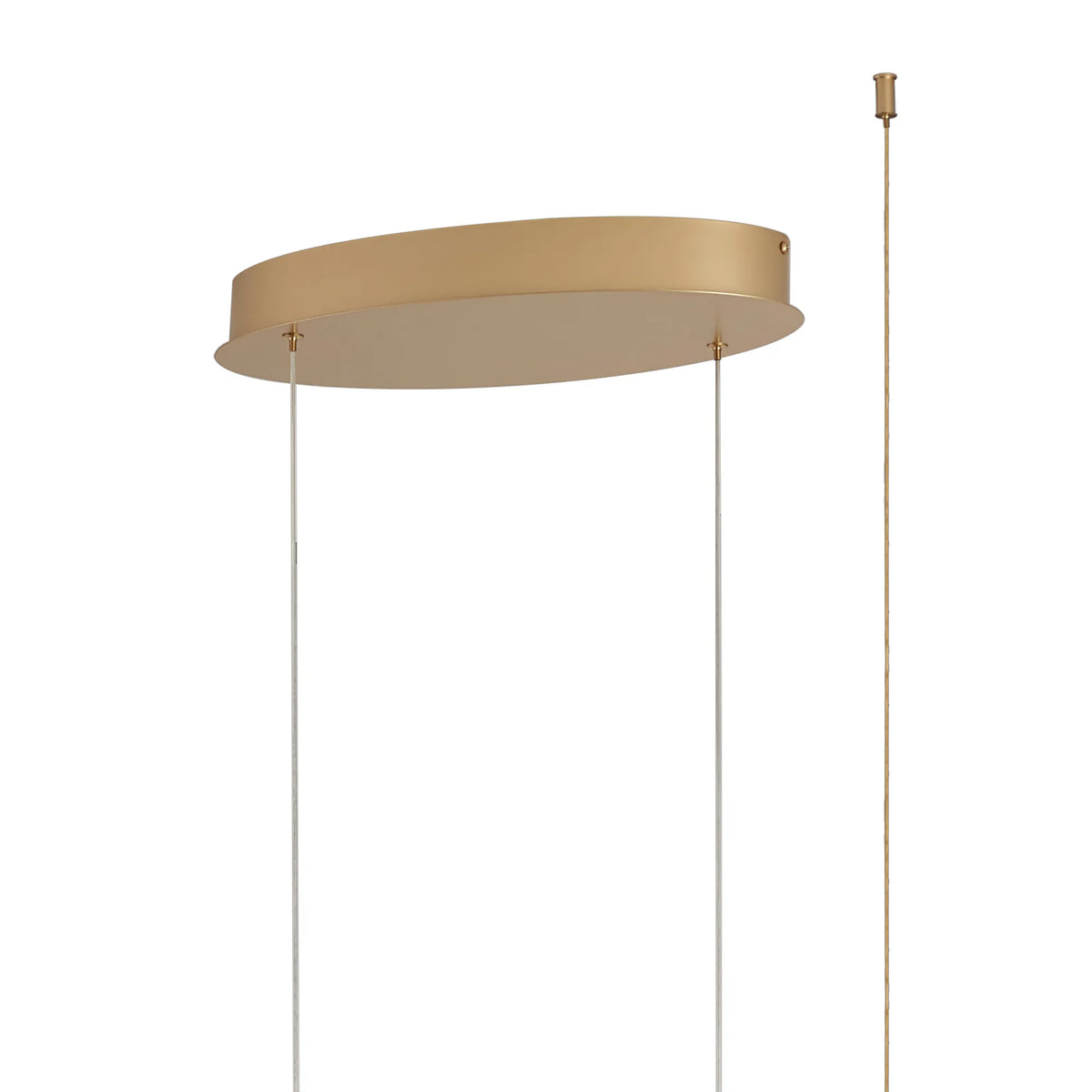 Fabula Laven Double Wave Pendant Light – Gold