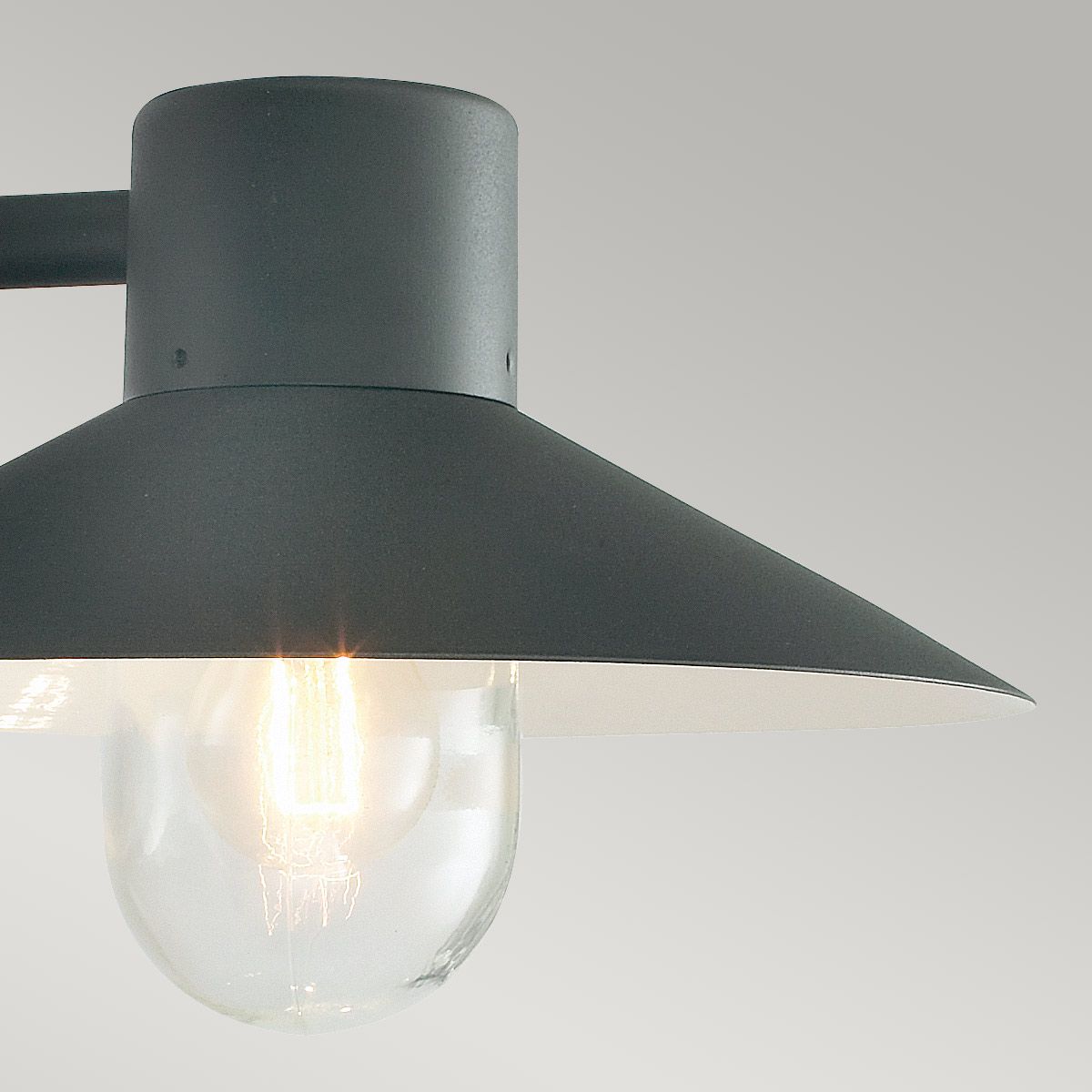 Norlys Lund Single Wall Lantern - Black