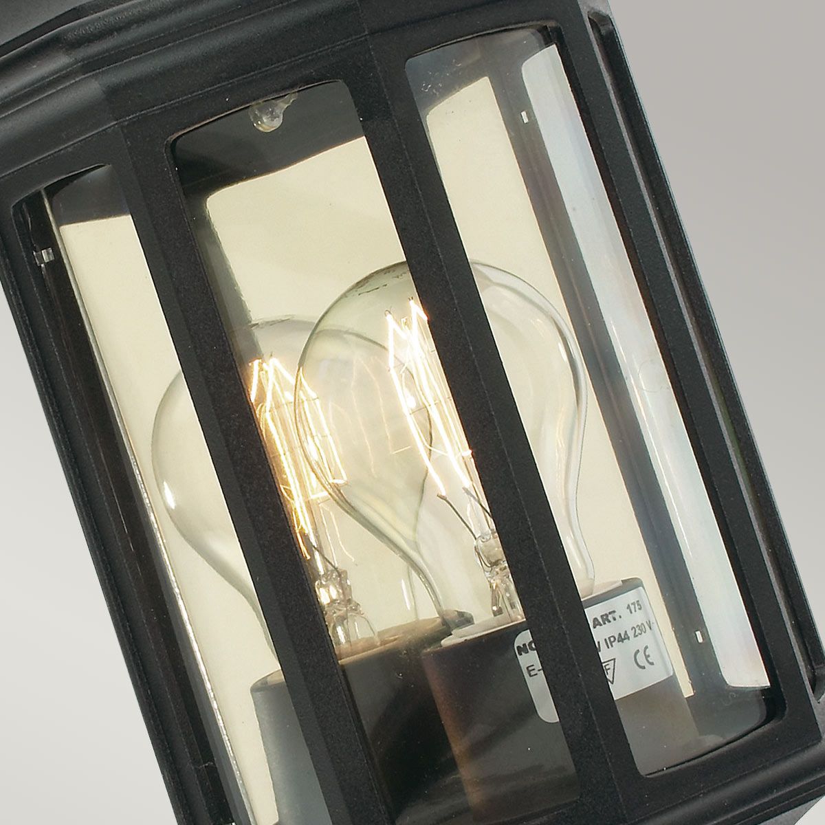 Norlys Malaga Mini Single Wall Lantern - Black