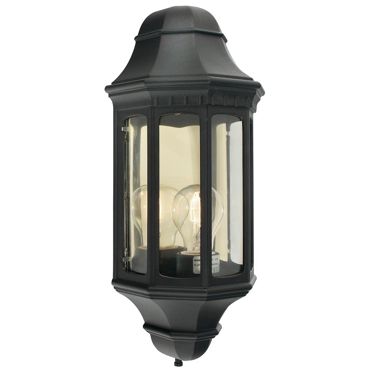 Norlys Malaga Single Wall Lantern - Black