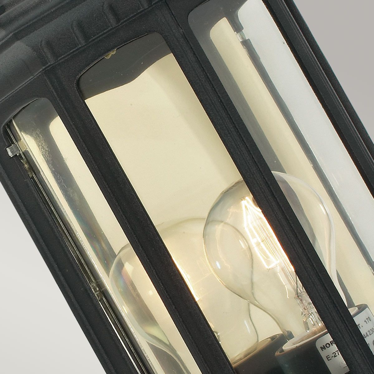 Norlys Malaga Single Wall Lantern - Black