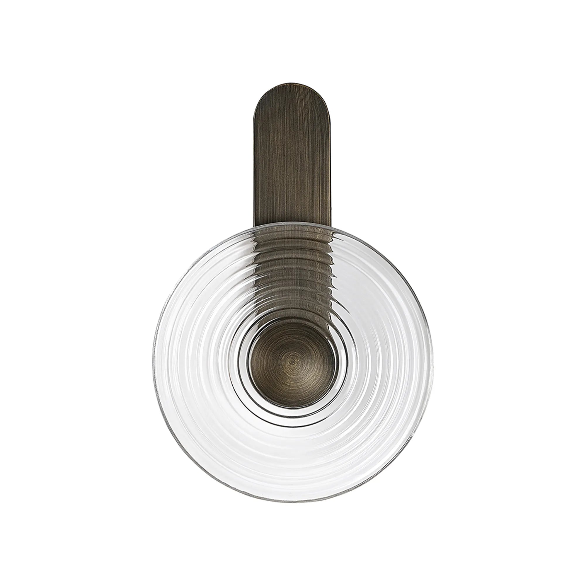 Milton Wall Lamp - Bronze & Clear