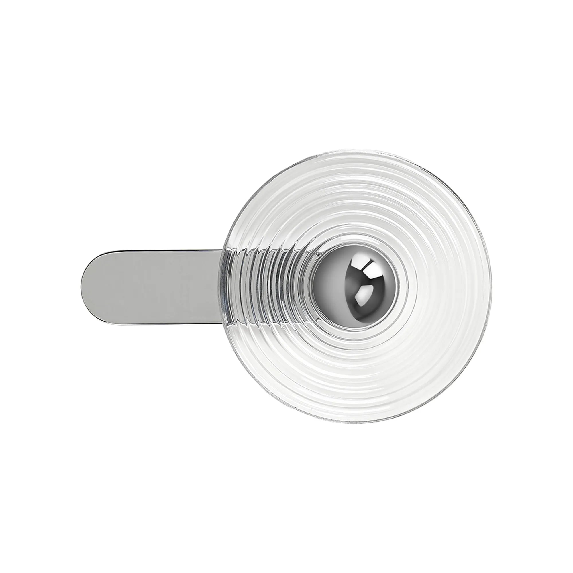 Milton Wall Lamp - Chrome & Clear