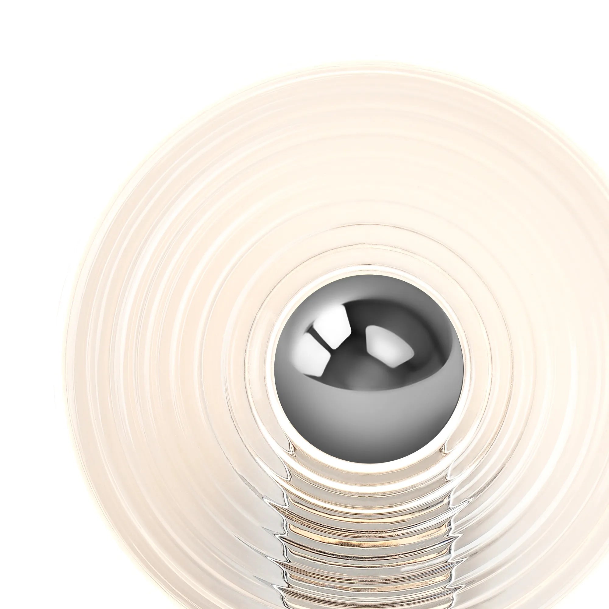 Milton Wall Lamp - Chrome & Clear