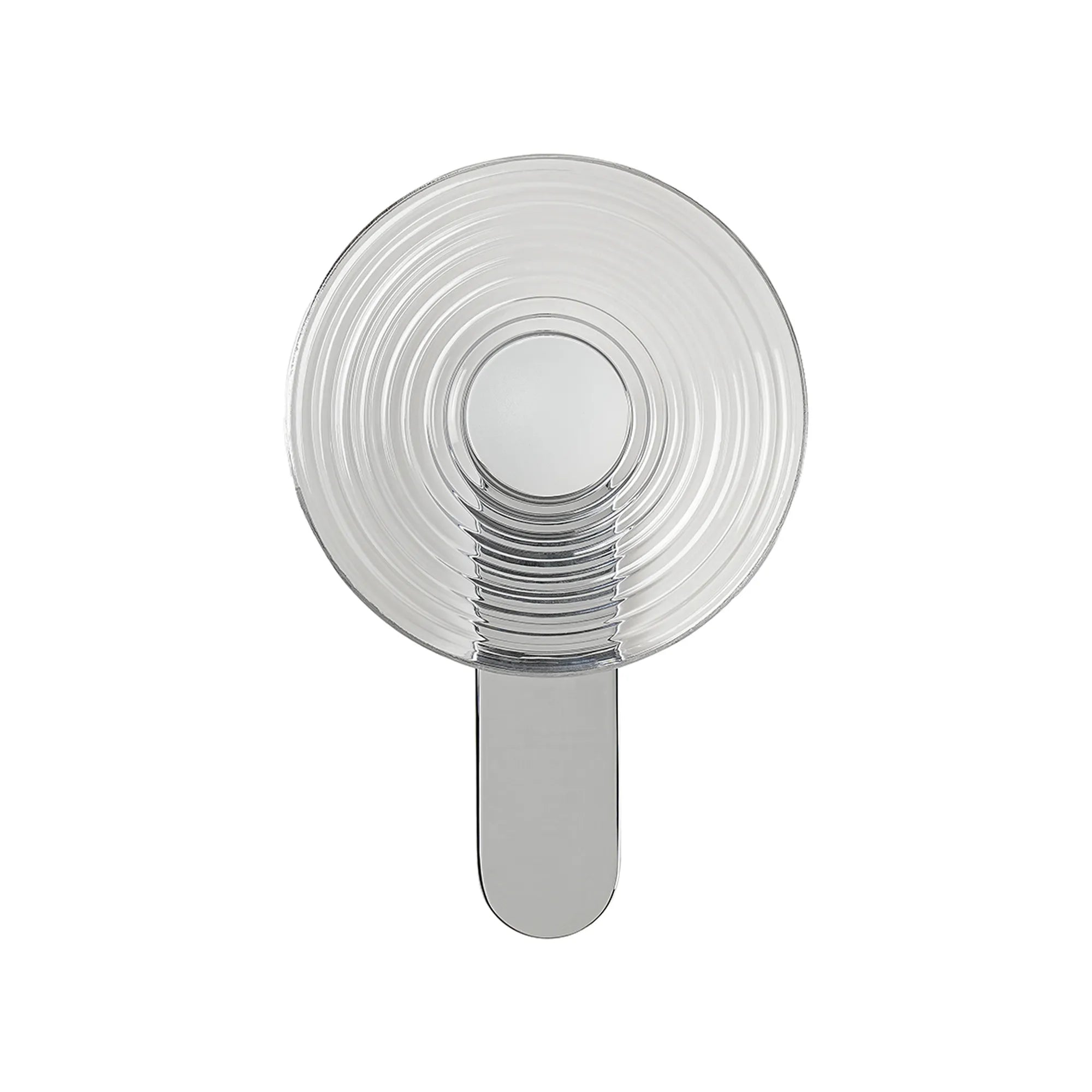 Milton Wall Lamp - Chrome & Clear & Satin White