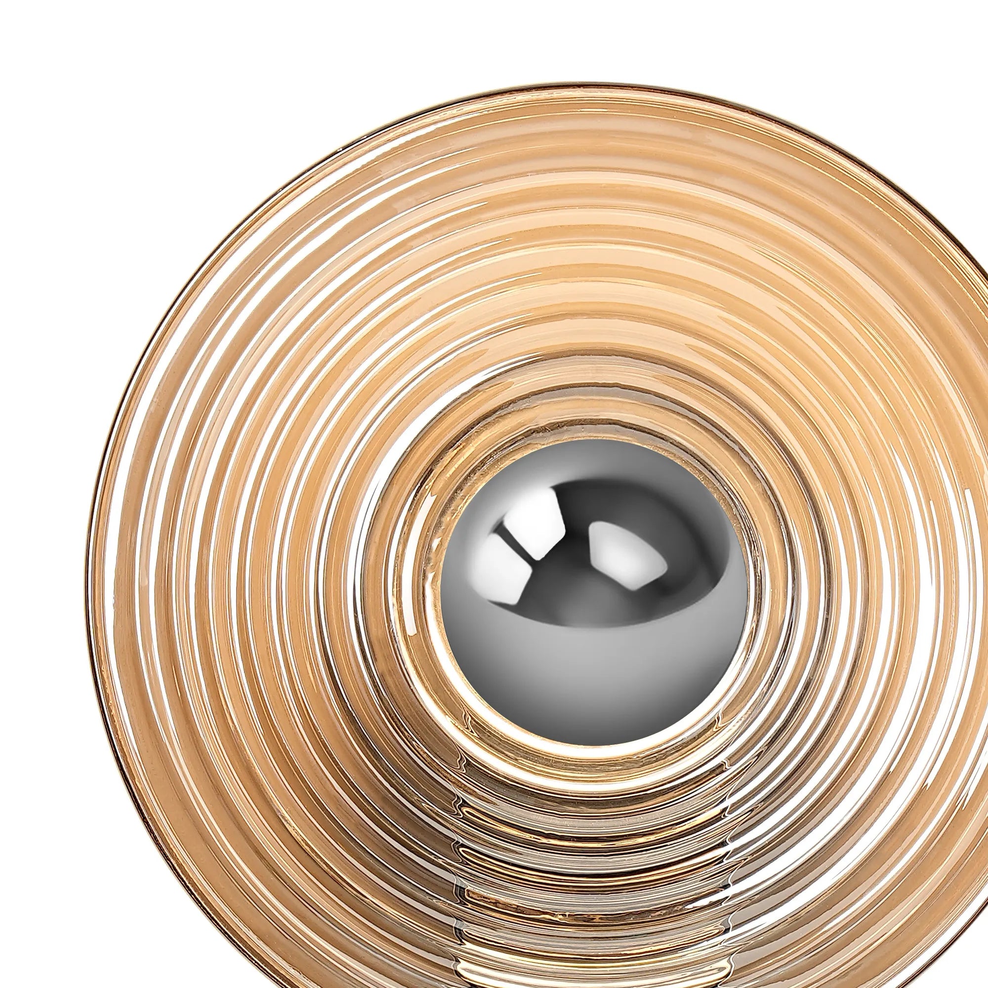Milton Wall Lamp - Chrome & Smoke