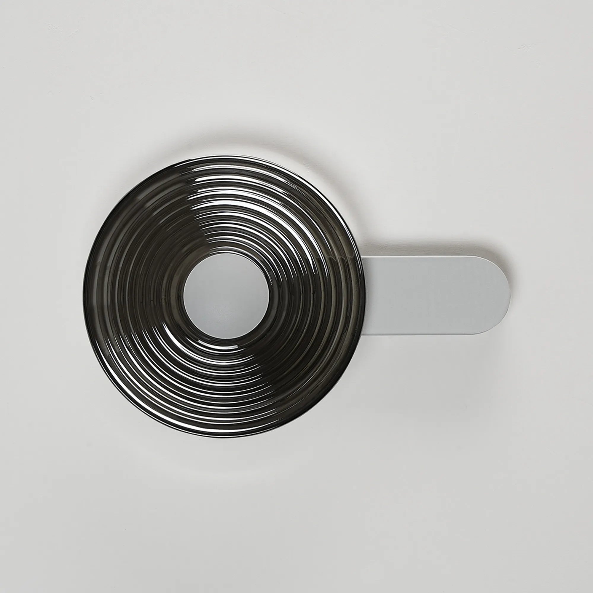 Milton Wall Lamp - Satin White & Smoke