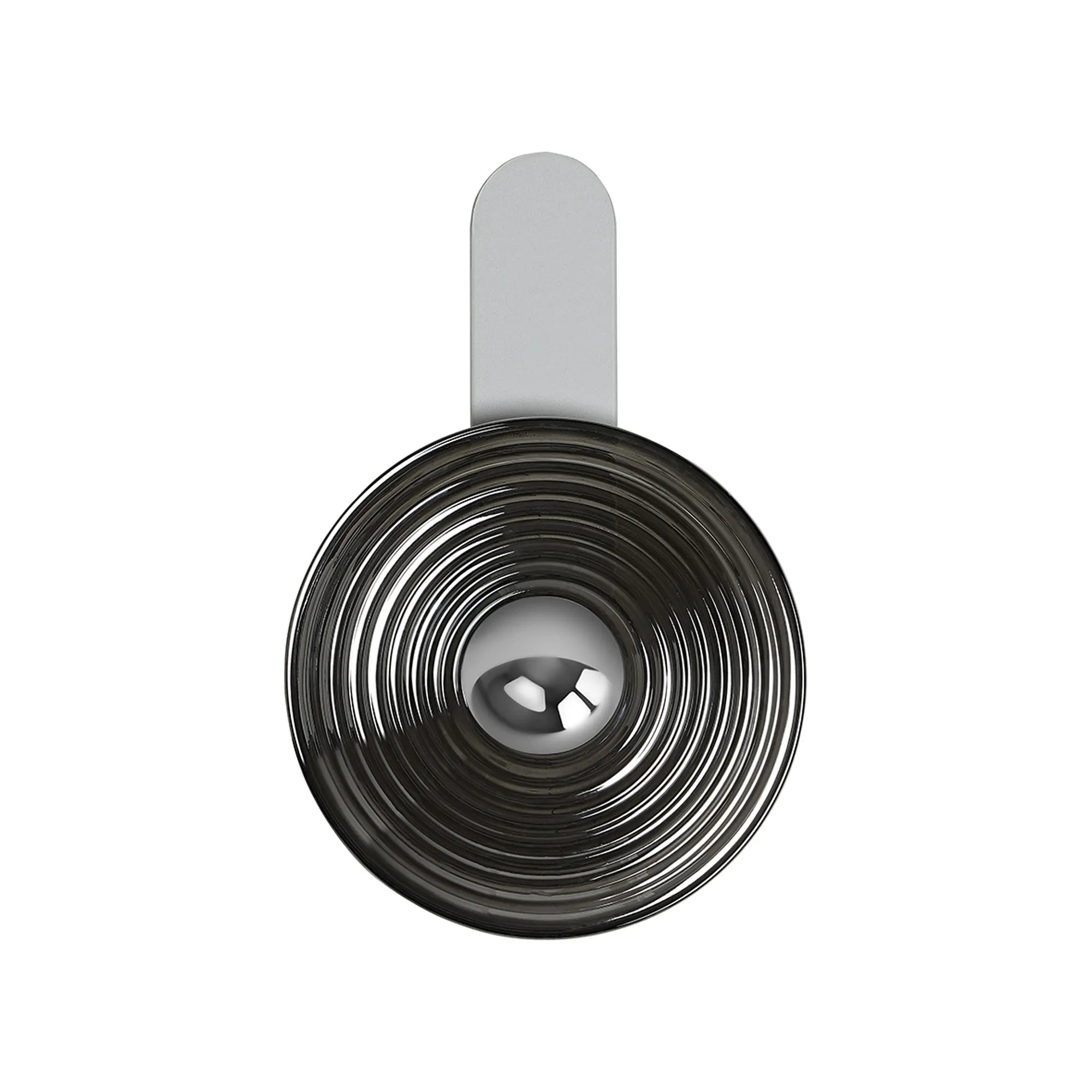 Milton Wall Lamp - Satin White & Smoke & Chrome